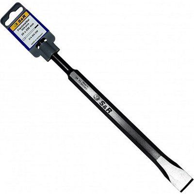 Зубило плоске S&R sds-plus Profi 20х250мм. 214202250 фото