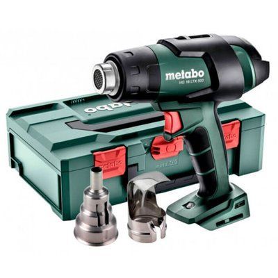 Фен Metabo акумуляторний HG 18 LTX 500 MetaBOX без акум. 610502840 фото
