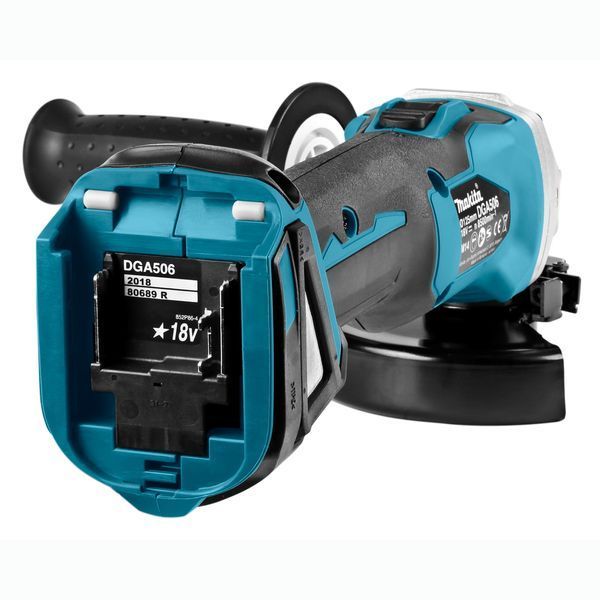 Угловая шлифовальная машина Makita DGA 506 Z LXT 18В, 125мм, 125мм DGA506Z фото